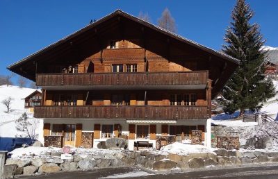 Ferienwohnung in Grindelwald Ansicht von Süden